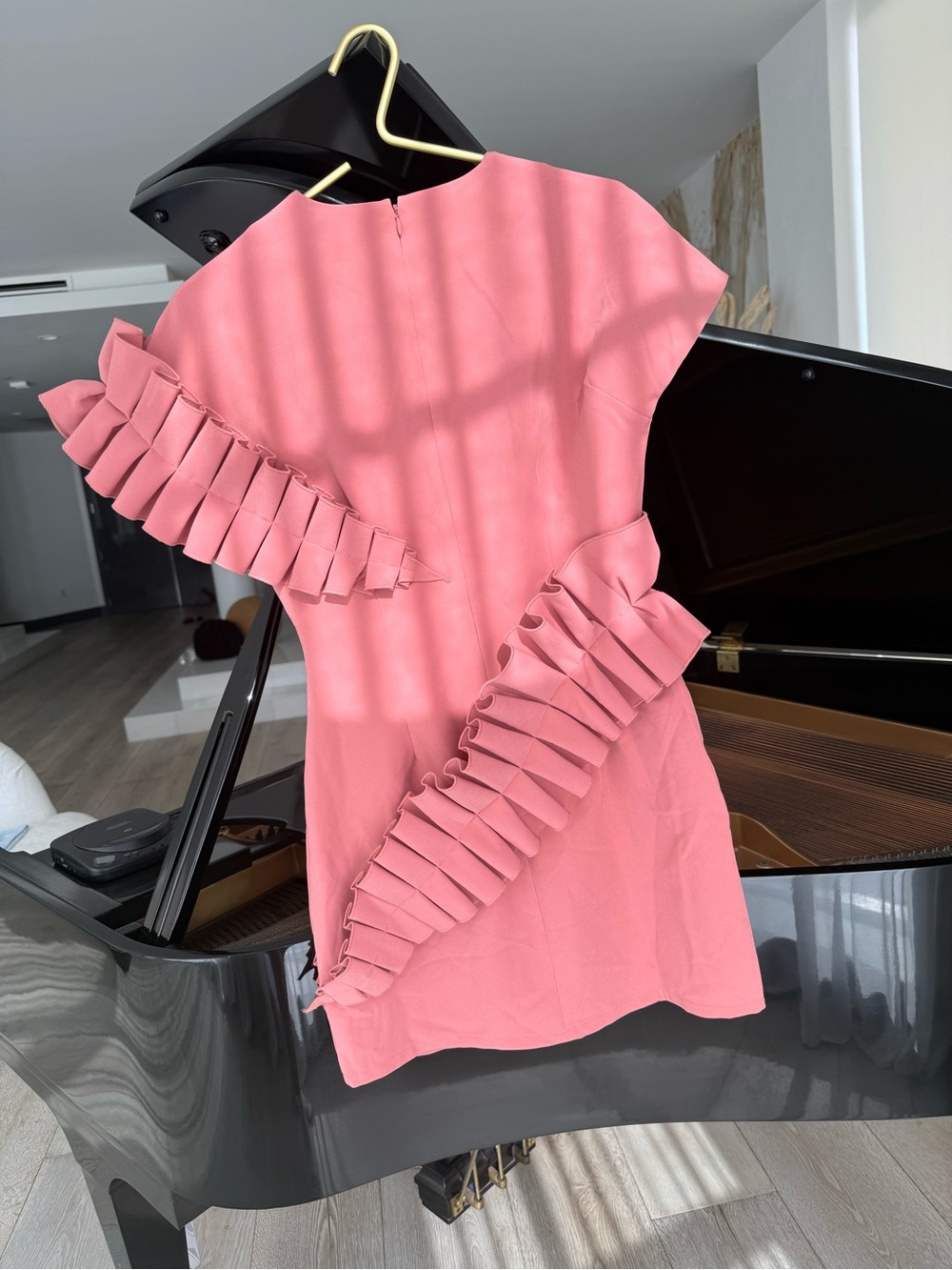 ANDREA IYAMAH Elegant Ruffle-Detail Mini Dress - Picture 8 of 16